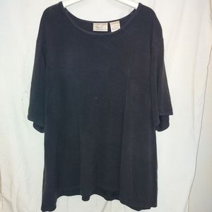 Kathie Lee Woman short sleeve sweater